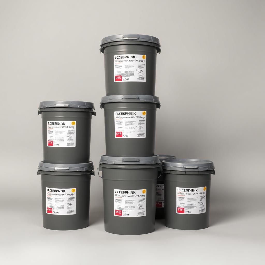 Tinta Flexo Liq. Ink — Negra 96